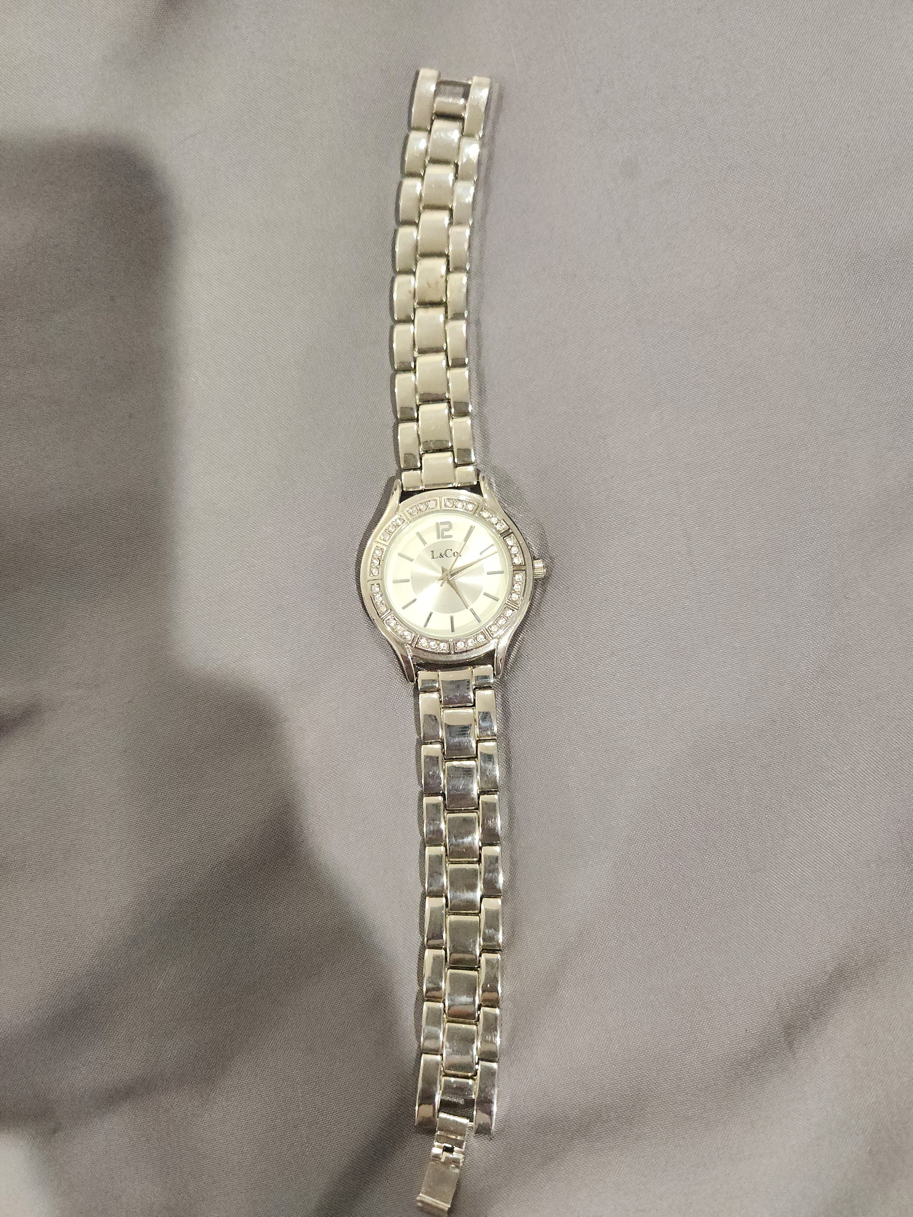Silver Stainless Steel Womens Watch Silver